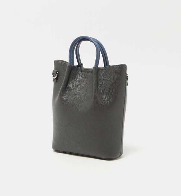 UNITED ARROWS green label relaxing「シボ レザーライク ミニ ショルダーバッグ トートバッグ」|ショルダー・メッセンジャー|