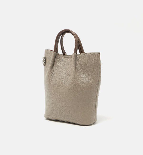 UNITED ARROWS green label relaxing「シボ レザーライク ミニ ショルダーバッグ トートバッグ」|ショルダー・メッセンジャー|