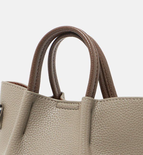 UNITED ARROWS green label relaxing「シボ レザーライク ミニ ショルダーバッグ トートバッグ」|ショルダー・メッセンジャー|