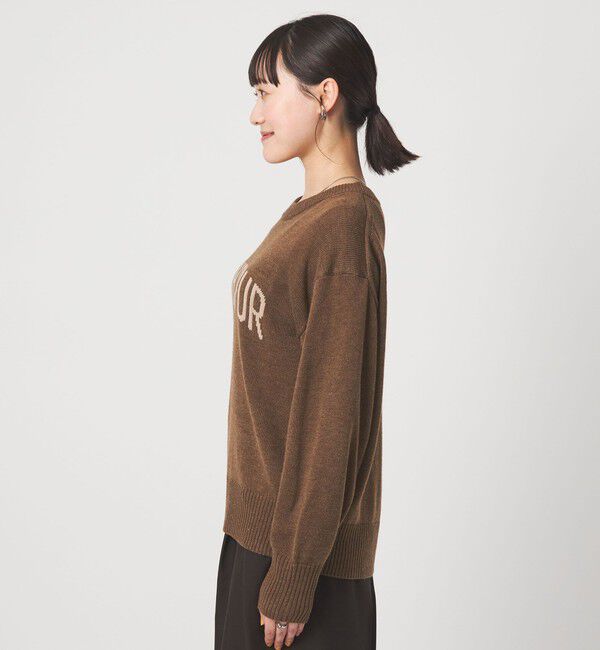 UNITED ARROWS green label relaxing「ロゴ ニット プルオーバー 2 ウォッシャブル」|ニット・セーター|