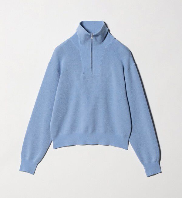UNITED ARROWS green label relaxing「ハーフ ジップ プルオーバー ウォッシャブル」|ニット・セーター|