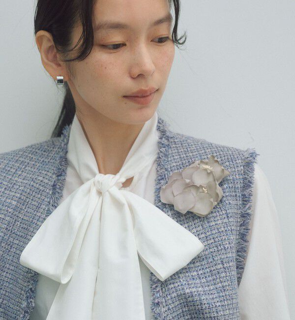 UNITED ARROWS green label relaxing「フラワー ミックスコサージュ」|ブローチ・コサージュ|