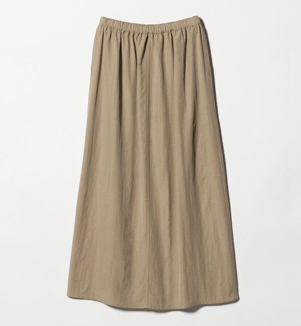 UNITED ARROWS green label relaxing「ツイル Aライン スカート」|フレア|