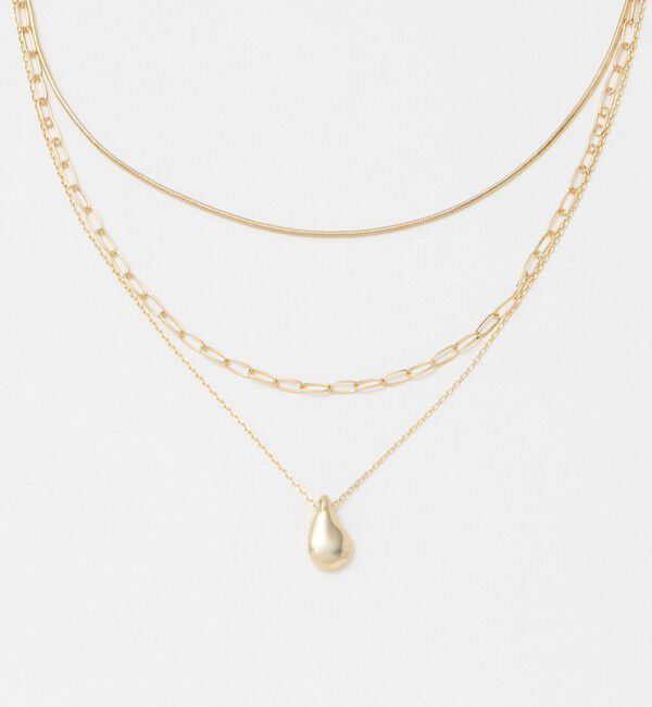 UNITED ARROWS green label relaxing「3WAY 3連ネックレス」|ネックレス|