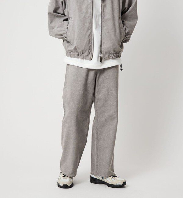 UNITED ARROWS green label relaxing「プリント バイオ バギー パンツ」|その他|MD.GRAY