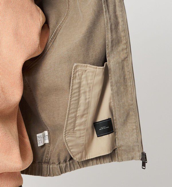 UNITED ARROWS green label relaxing「プリント バイオ フード ブルゾン」|その他|