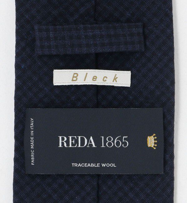 UNITED ARROWS green label relaxing「＜Bleck＞8.0cm REDA サッカー ネクタイ」|ネクタイ・蝶ネクタイ|