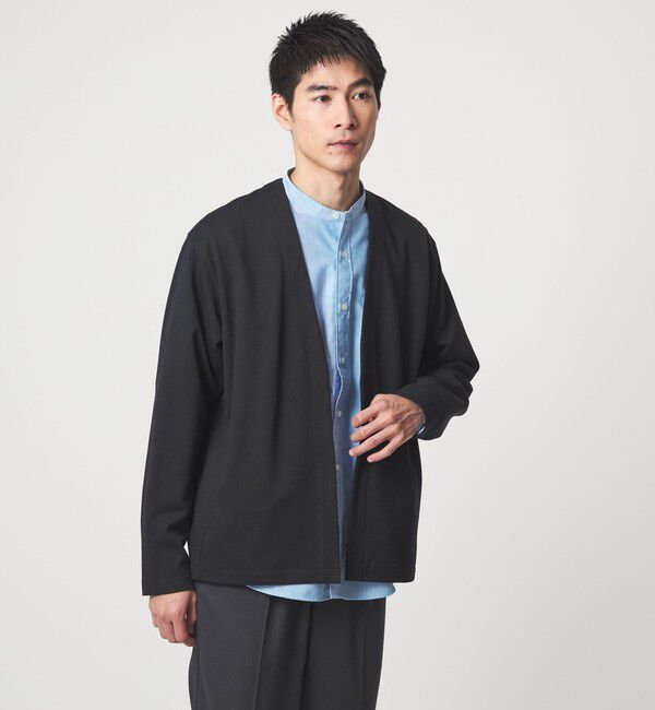 UNITED ARROWS green label relaxing「CARREMAN イージー カーディガン」|カーディガン|NAVY