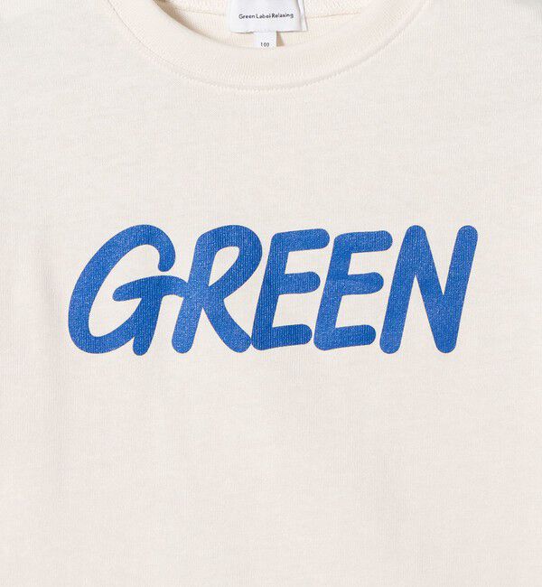 UNITED ARROWS green label relaxing「GREENロゴ ロングTシャツ / キッズ  100cm-160cm」|Tシャツ・カットソー|
