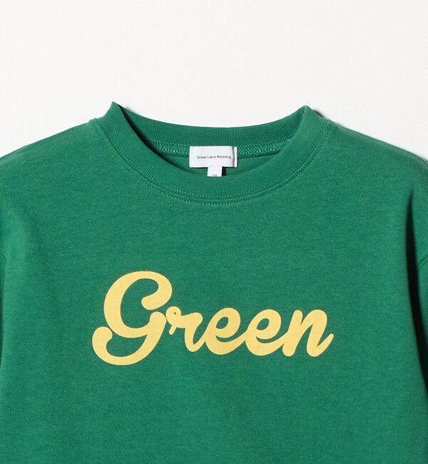 UNITED ARROWS green label relaxing「GREENロゴ ロングTシャツ / キッズ  100cm-160cm」|Tシャツ・カットソー|
