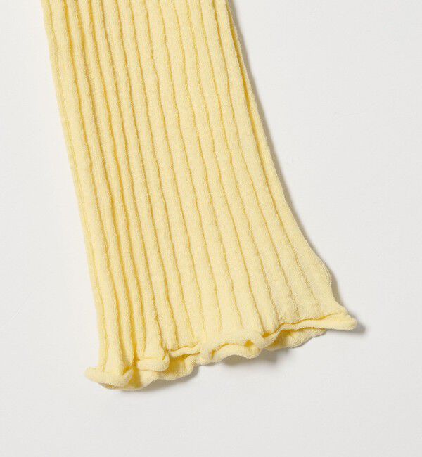 EMMEL REFINES「＜EMMEL REFINES＞EM HW リブボタン ウェーブヘム カーディガン」|カーディガン|