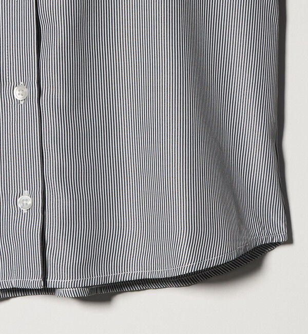 UNITED ARROWS green label relaxing「襟 刺しゅう ストライプ シャツ / キッズ  140cm-160cm」|シャツ・ブラウス|