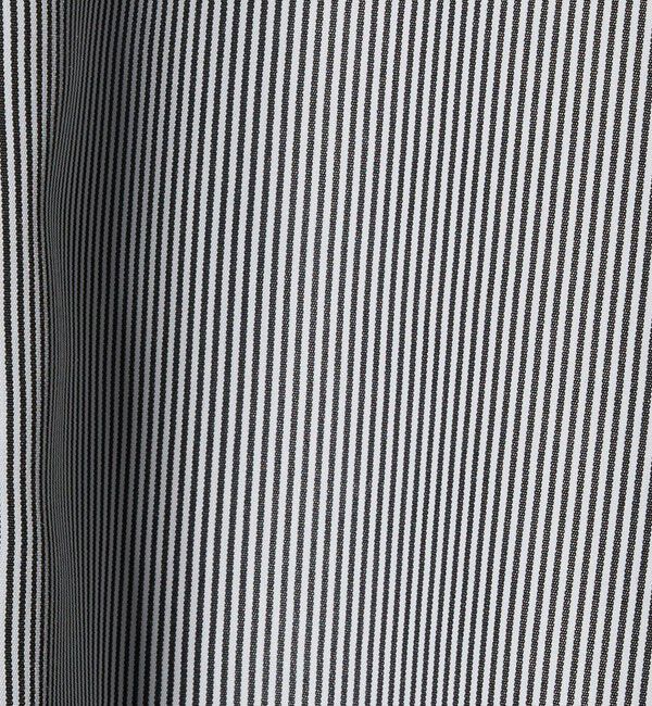 UNITED ARROWS green label relaxing「襟 刺しゅう ストライプ シャツ / キッズ  140cm-160cm」|シャツ・ブラウス|