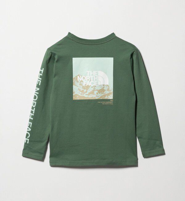 UNITED ARROWS green label relaxing「＜THE NORTH FACE＞ロングスリーブ スリーブグラフィックティー / キッズ  130cm-160cm」|Tシャツ・カットソー|