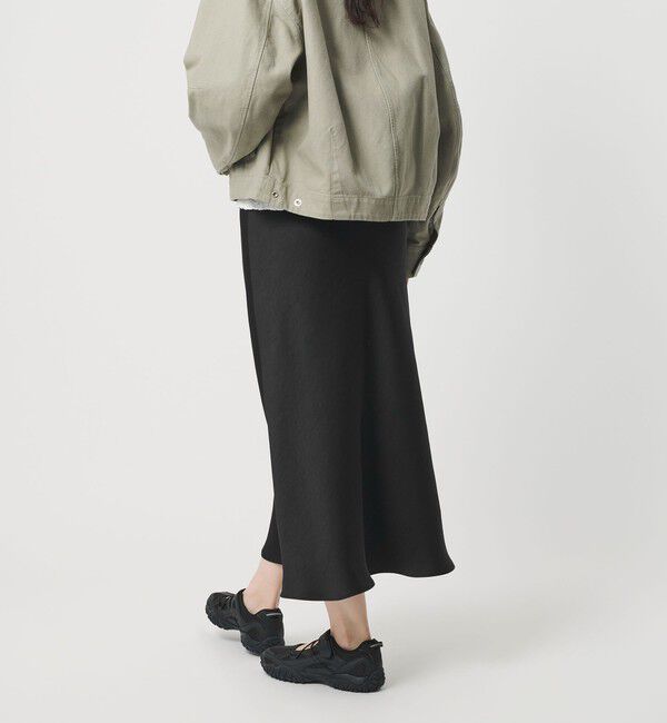 BEAUTY&YOUTH UNITED ARROWS「ポリエステルサテン マーメイドフレアスカート 」|スカート|