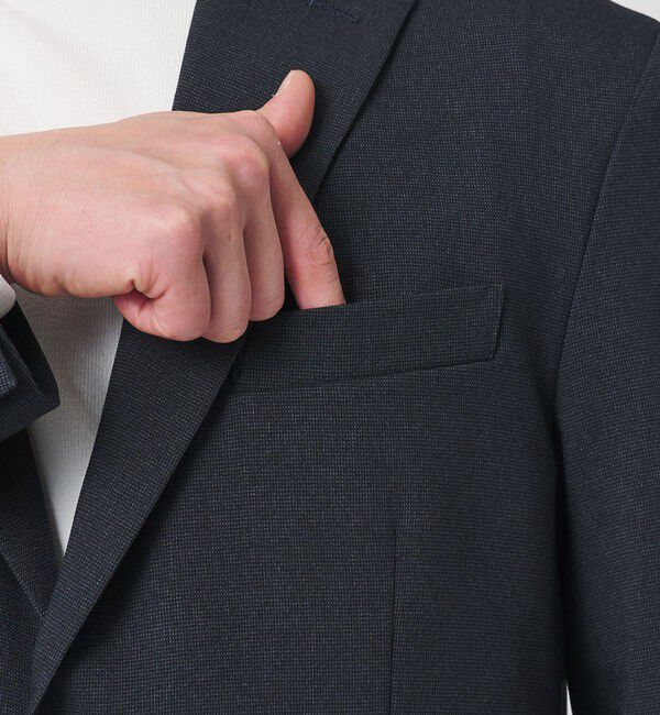 BEAUTY&YOUTH UNITED ARROWS「【WEB限定 WARDROBE SMART】LANATEC コンフォート セットアップ/ジャケット＆イージーパンツ」|スーツ|