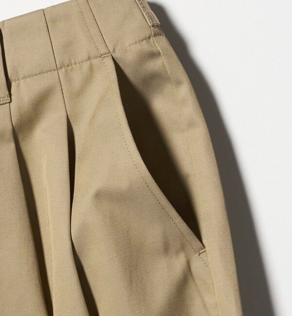 BEAUTY&YOUTH UNITED ARROWS「【WEB限定】バレルワイドチノパンツ ウォッシャブル」|チノ|