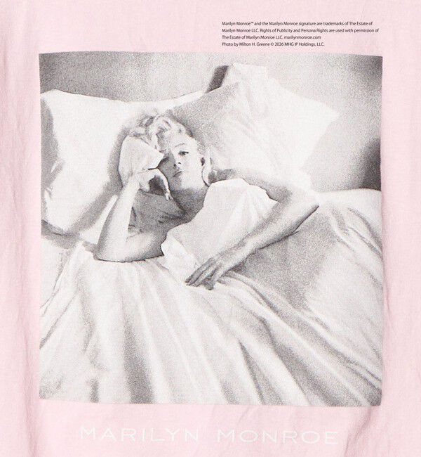 BEAUTY&YOUTH UNITED ARROWS「【別注】＜GOOD ROCK SPEED＞Marilyn Monroe フォトプリント Tシャツ」|Tシャツ・カットソー|