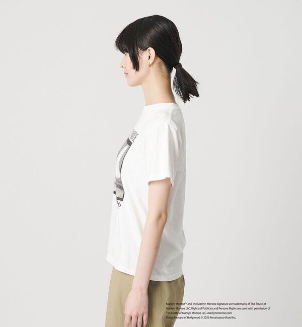 BEAUTY&YOUTH UNITED ARROWS「【別注】＜GOOD ROCK SPEED＞Marilyn Monroe フォトプリント Tシャツ」|Tシャツ・カットソー|