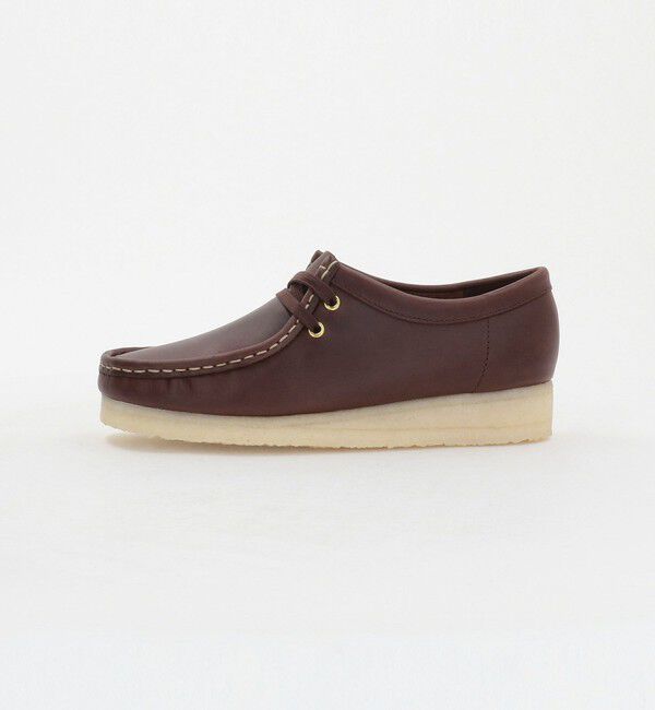 BEAUTY&YOUTH UNITED ARROWS「＜Clarks Originals＞レザー ワラビーブーツ ブラウン」|ロングブーツ|DK.BROWN