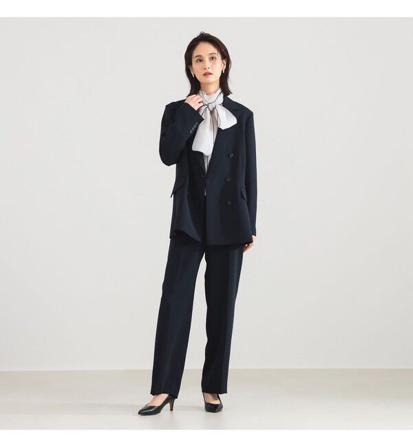 Demi-Luxe BEAMS 「ソフト ストレート パンツ＊」|チノ|