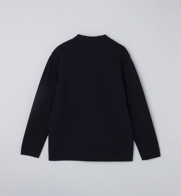 SHIPS「BATEAUX DE SHIPS: コットン ミラノリブ シングル テーラード ニットジャケット」|カーディガン|