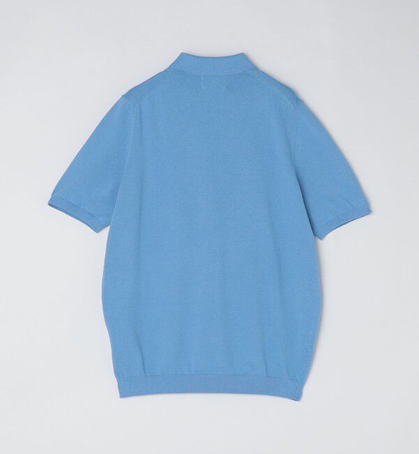 SHIPS「ALANPAINE: 14ゲージ コットン ニット ポロシャツ」|ポロシャツ|