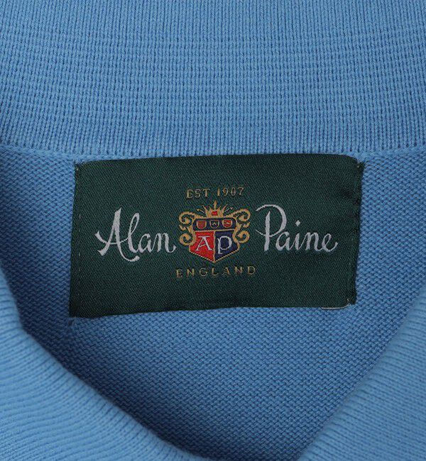 SHIPS「ALANPAINE: 14ゲージ コットン ニット ポロシャツ」|ポロシャツ|