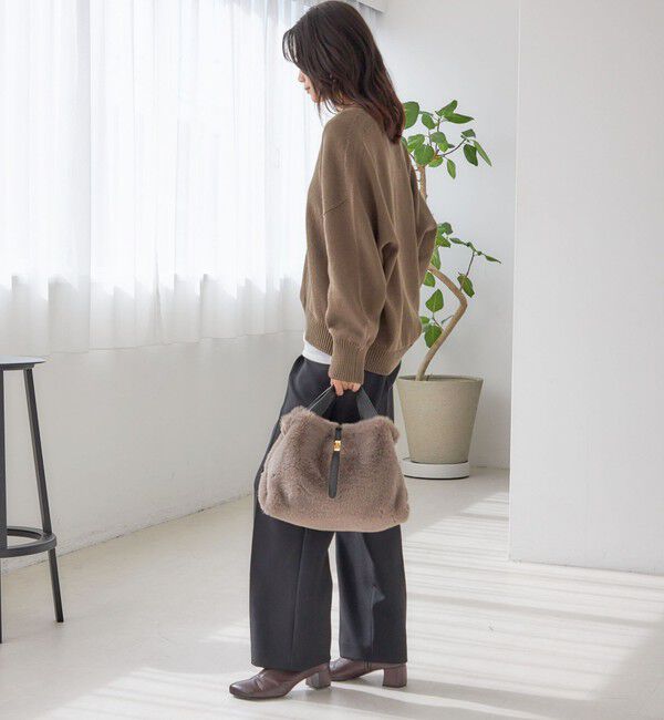 SHIPS for women「〈手洗い可能〉バルキーヤーン プルオーバー」|ニット・セーター|