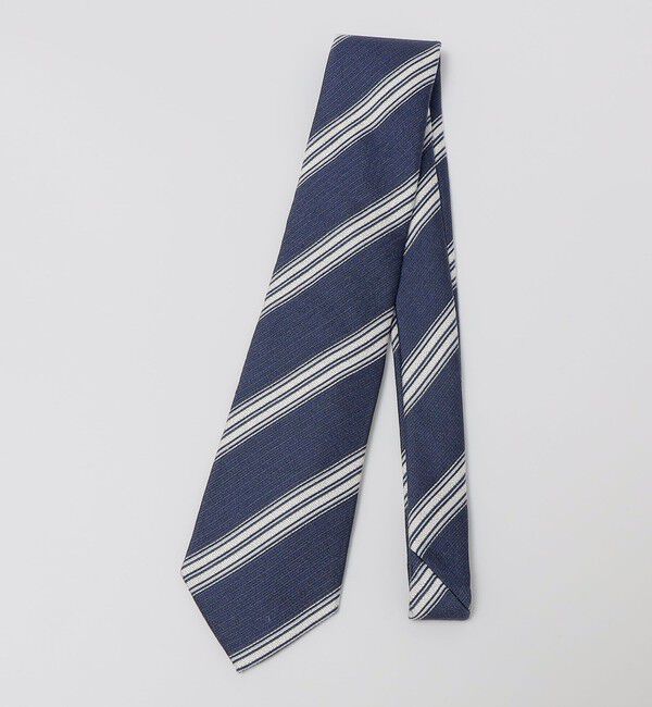 SHIPS「Puccini: シルク アムンゼン ストライプ ネクタイ」|ネクタイ・蝶ネクタイ|