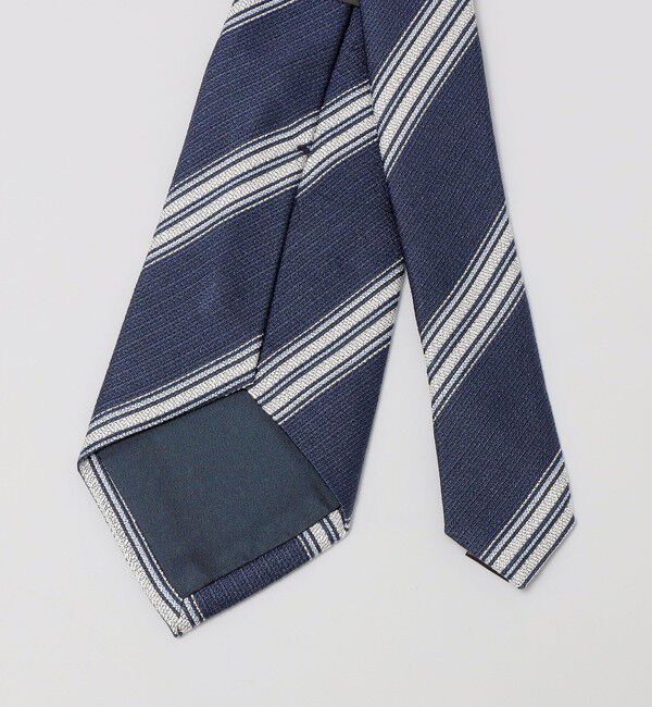 SHIPS「Puccini: シルク アムンゼン ストライプ ネクタイ」|ネクタイ・蝶ネクタイ|