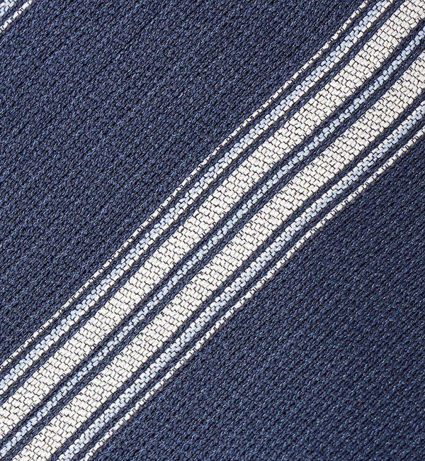 SHIPS「Puccini: シルク アムンゼン ストライプ ネクタイ」|ネクタイ・蝶ネクタイ|