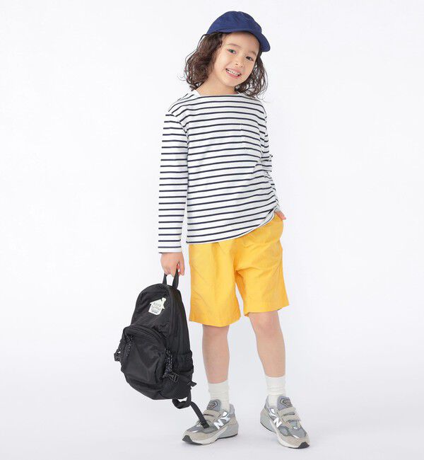 SHIPS KIDS「SHIPS KIDS:100～130cm /ボーダー ロングスリーブTシャツ」|Tシャツ・カットソー|