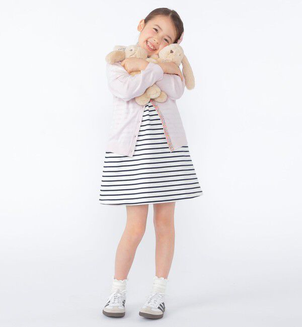 SHIPS KIDS「SHIPS KIDS:100～130cm / ボーダー ワンピース」|ワンピース|