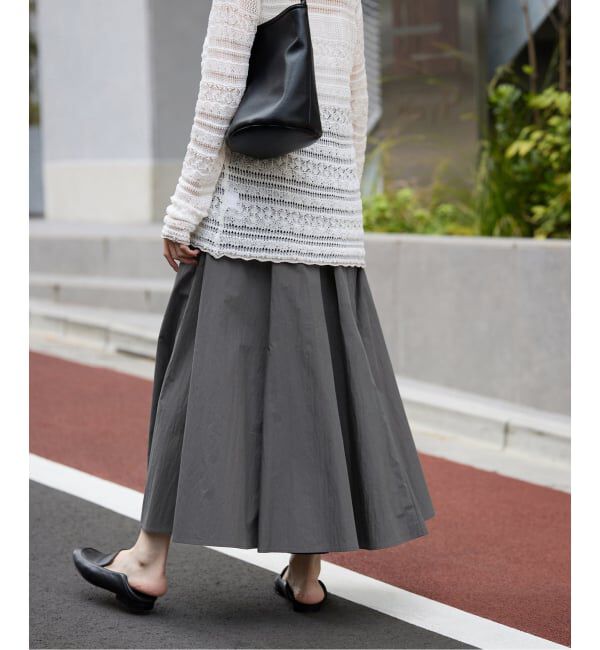 SLOBE IENA「切り替えボリュームスカート」|スカート|