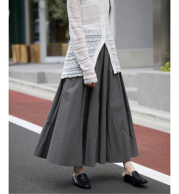 SLOBE IENA「切り替えボリュームスカート」|スカート|