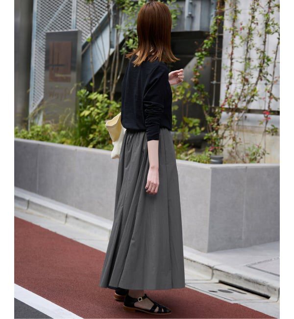 SLOBE IENA「切り替えボリュームスカート」|スカート|
