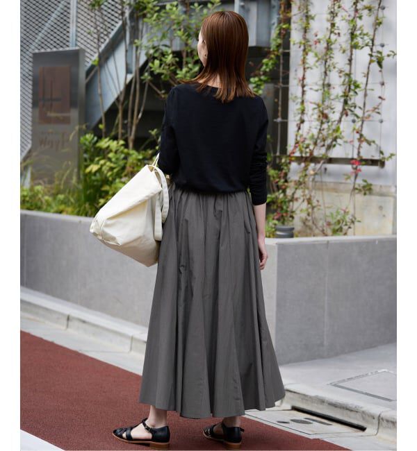SLOBE IENA「切り替えボリュームスカート」|スカート|