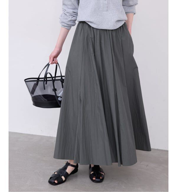 SLOBE IENA「切り替えボリュームスカート」|スカート|