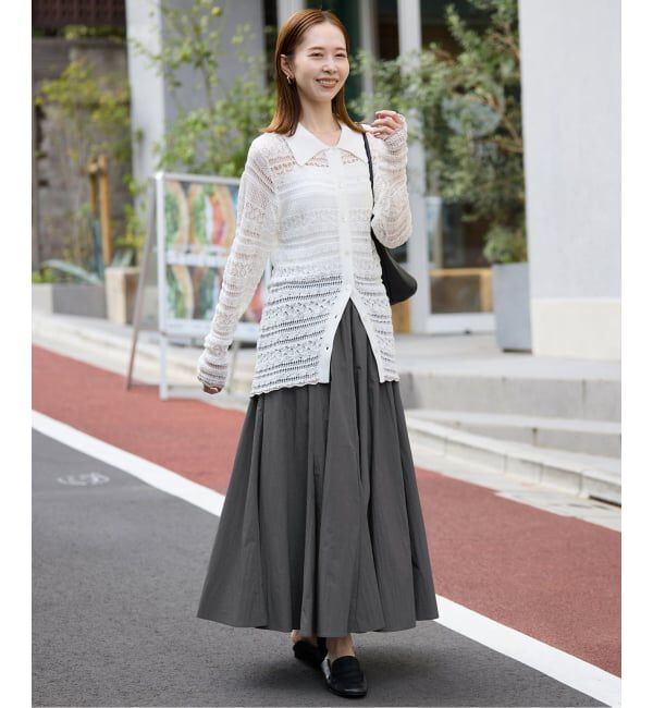 SLOBE IENA「切り替えボリュームスカート」|スカート|