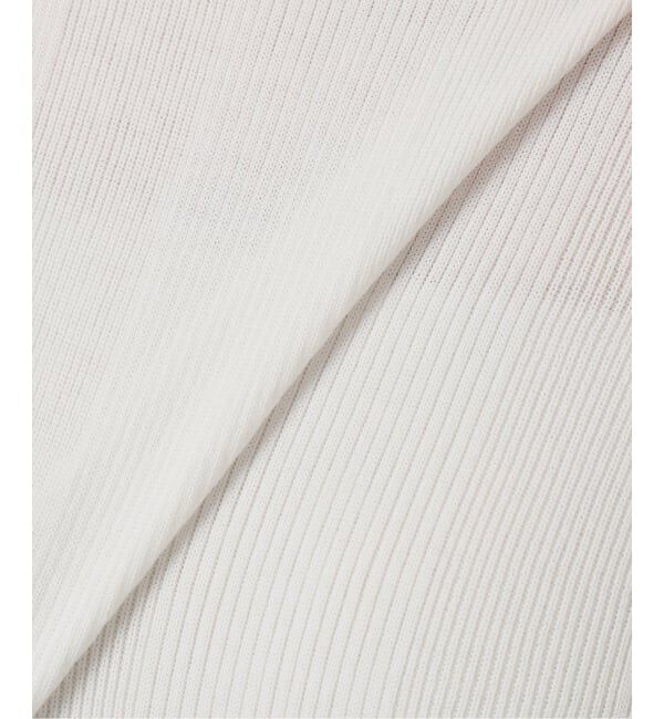 VERMEIL par iena「《予約》ランダムRIB クルーネックロングスリーブプルオーバー」|ニット・セーター|