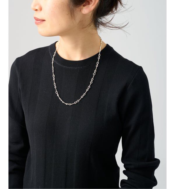 VERMEIL par iena「《予約》ランダムRIB クルーネックロングスリーブプルオーバー」|ニット・セーター|