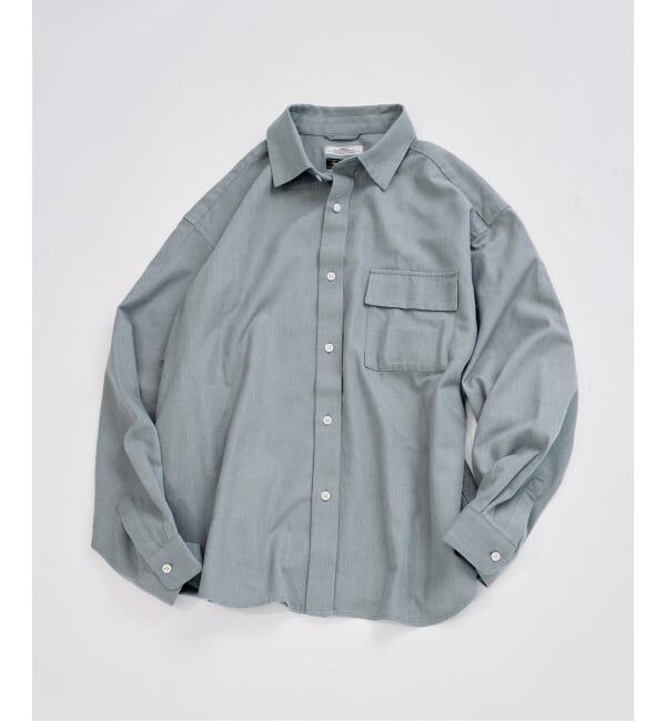 JOURNAL STANDARD relume「JAMES FABRIC / ジェームスファブリック ソフト ツイルシャツ」|シャツ・ブラウス|グレーB
