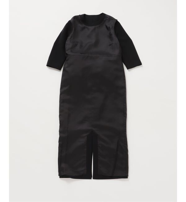 HARDY NOIR「ダブルクロスレオパードペプラムワンピース」|ワンピース|