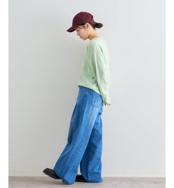 U by SPICK&SPAN「≪手洗い可≫ シアーニットプルオーバー」|ニット・セーター|