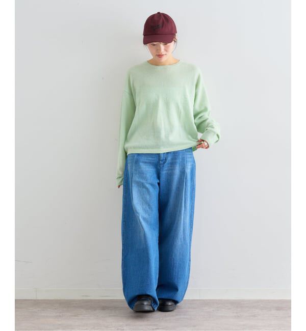 U by SPICK&SPAN「≪手洗い可≫ シアーニットプルオーバー」|ニット・セーター|