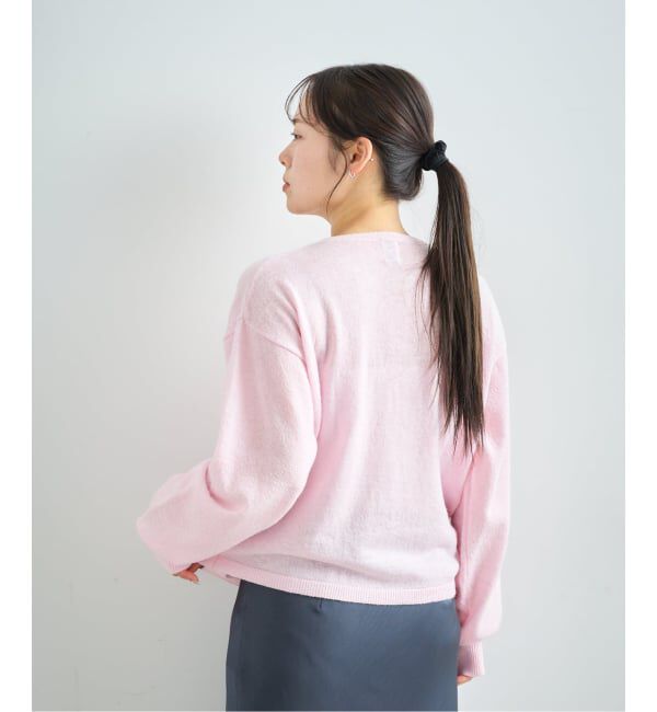 U by SPICK&SPAN「≪手洗い可≫ シアーニットプルオーバー」|ニット・セーター|