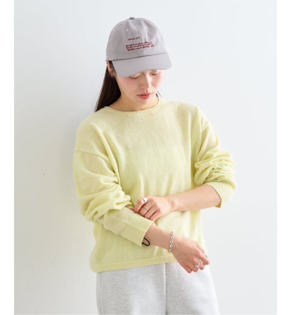 U by SPICK&SPAN「≪手洗い可≫ シアーニットプルオーバー」|ニット・セーター|