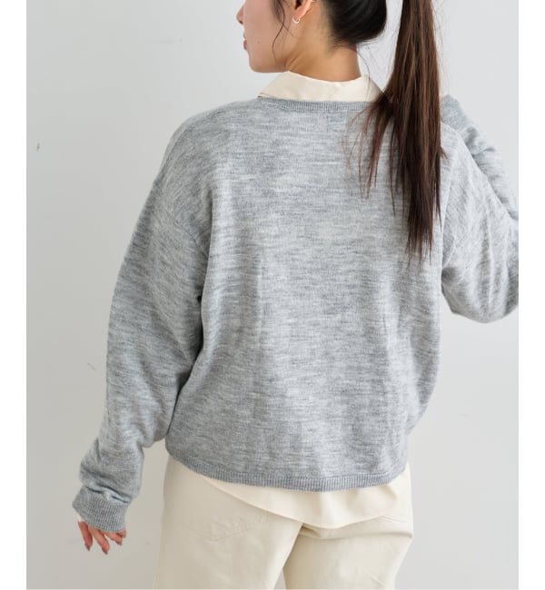 U by SPICK&SPAN「≪手洗い可≫ シアーニットプルオーバー」|ニット・セーター|