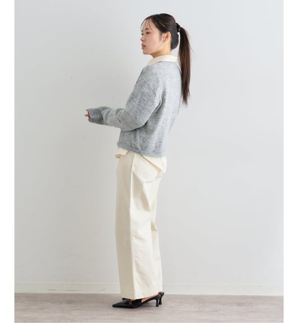 U by SPICK&SPAN「≪手洗い可≫ シアーニットプルオーバー」|ニット・セーター|